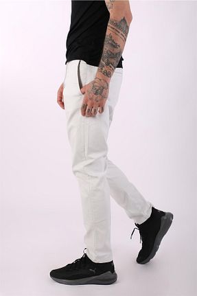شلوار طوسی مردانه پارچه denimfield - کد 741461796