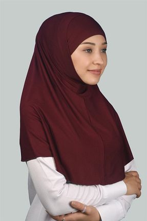 روسری زرشکی ساده Altobeh - کد 199492484