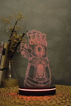 چراغ مطالعه / رومیزی مشکی اکریلیک Yubi Design - کد 457029575