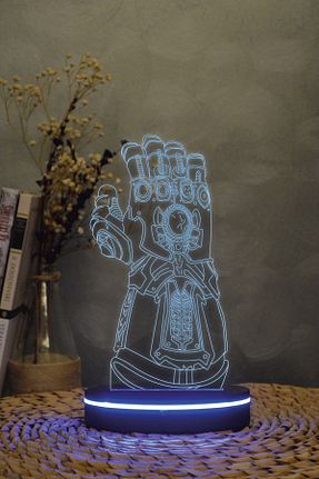 چراغ مطالعه / رومیزی مشکی اکریلیک Yubi Design - کد 457029575