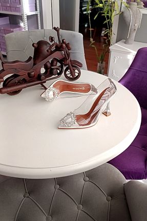 کفش کلاسیک سفید زنانه پاشنه بلند (10 سانتی متر و بالاتر) LA CALZATURE - کد 740817629