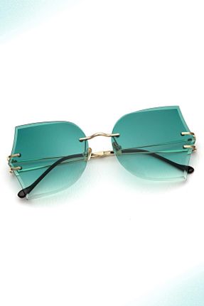 عینک آفتابی زنانه 55 UV400 مات هندسی کد 6193626