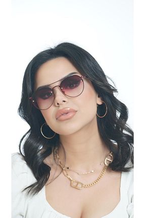 عینک آفتابی زرشکی زنانه UV400 Angel Eyes - کد 93589966