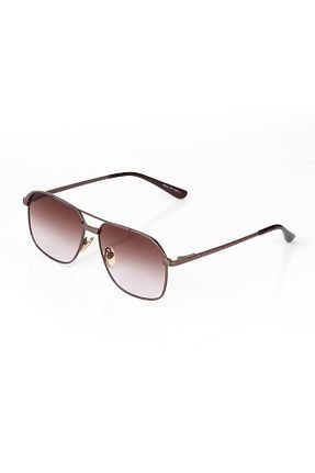 عینک آفتابی قهوه ای زنانه UV400 Angel Eyes - کد 93589959