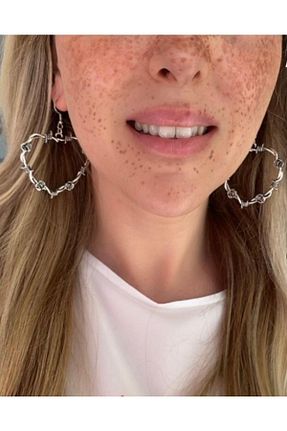 گوشواره جواهر روکش نقره oldskoolbutik - کد 736082099