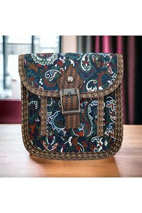 کیف دوشی قهوه ای زنانه پارچه ای Wotrart - کد 741294992