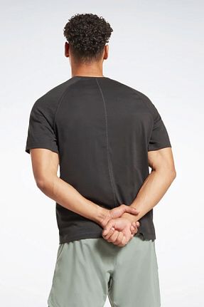 تیشرت مشکی مردانه Straight Reebok - کد 741694527
