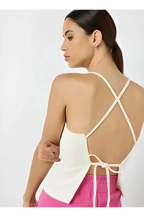 بادی اسپرت بژ زنانه پلی استر Nike - کد 740827879