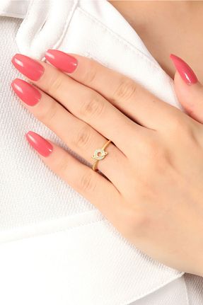 انگشتر نقره سفید زنانه زیرکن Bilsen Store - کد 49351697