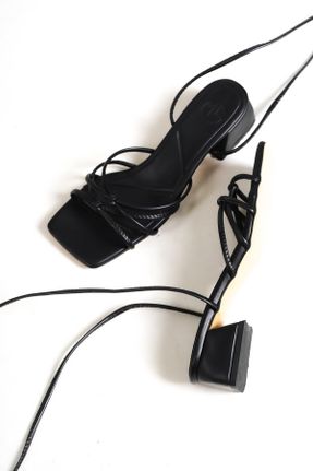 کفش پاشنه بلند کلاسیک مشکی زنانه پاشنه ضخیم پاشنه متوسط ( 5 - 9 cm ) کد 740984466
