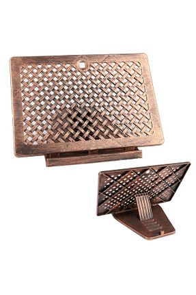 پایه کتاب قهوه ای چوب Derman - کد 740826173