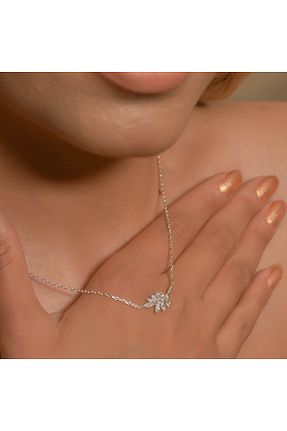 گردنبند نقره زنانه 925 عیار ELVEUS JEWELLERY - کد 740985018