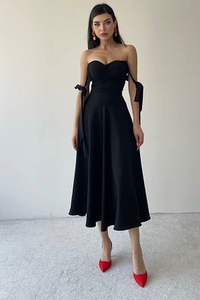 لباس مجلسی و فارغ التحصیلی مشکی زنانه مخلوط پلی استر lovebox - کد 741172832