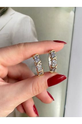 گوشواره جواهر زیرکن Pinery Jewels - کد 715960272