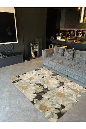 فرش رنگی قابل شستشو Rugs Modern Halı - کد 741281095