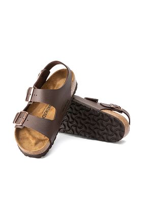 صندل قهوه ای مردانه پاشنه تخت Birkenstock - کد 39156399