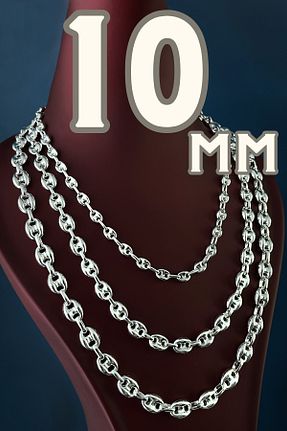 گردنبند نقره طوسی مردانه 925 عیار Diriliş Takı - کد 741584722