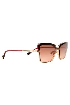 عینک آفتابی زرشکی زنانه UV400 Snob Milano - کد 741670863
