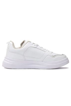کفش پیاده روی سفید زنانه پارچه نساجی کد 742270234