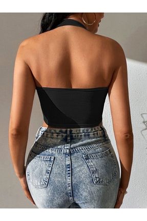 بلوز مشکی زنانه ساده quella atelier - کد 742434470