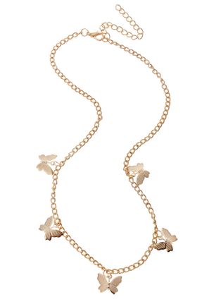 گردنبند جواهر طلائی زنانه کد 45551907