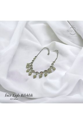 دستبند نقره طلائی زنانه 925 عیار BerCio Store - کد 742620728