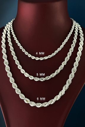 گردنبند نقره مردانه 925 عیار Diriliş Takı - کد 742680453