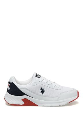 کفش اسنیکر سفید مردانه بند دار U.S. Polo Assn. - کد 743110695