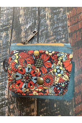 کیف پول فیروزه ای زنانه ابعاد کوچک Street Bag - کد 743181405