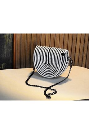 کیف دوشی سفید زنانه پنبه پلی استر GÜLCAN HOME - کد 743217415