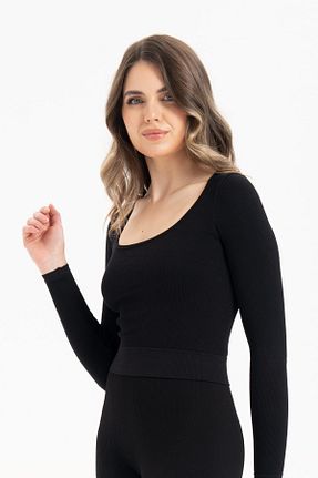 بلوز مشکی زنانه ساده Formeasy - کد 737000057
