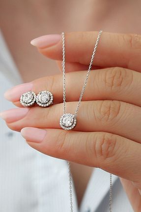 گردنبند نقره طلائی زنانه 925 عیار Silvano Jewelry - کد 444298324