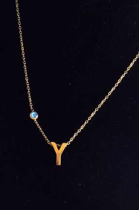 گردنبند استیل ( فولاد ) طلائی زنانه استیل (فولاد) X-Lady Accessories - کد 742294989