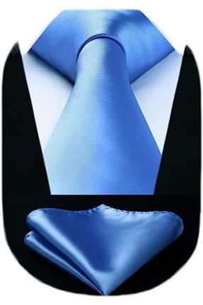 کراوات آبی مردانه ساتن Standart کد 742435848