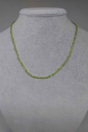 گردنبند جواهر سبز زنانه سنگی کد 651998721