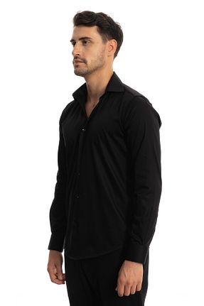 پیراهن مشکی مردانه رگولار Giant - کد 732710814