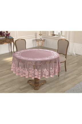 رومیزی صورتی پلی استر WENESSİ - کد 159084060
