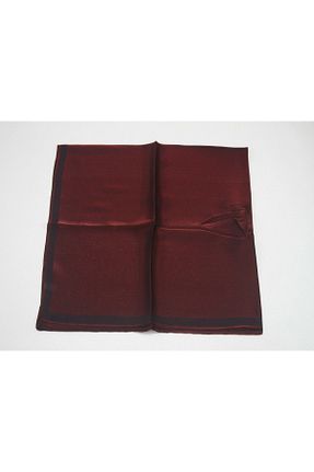 روسری زرشکی پنبه ای Mısırlı Eşarp - کد 743097933