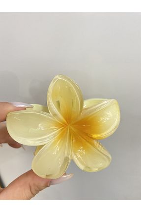 گیره سر زرد زنانه سیلیکون Lvss Co - کد 743102908