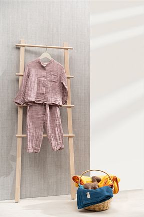 ست لباس راحتی بنفش بچه گانه ساده UmiUniq - کد 743154427