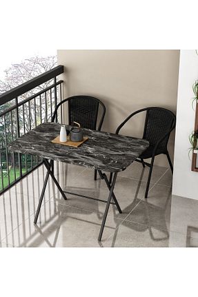 میز تحریر مشکی 75 سانتی متر Alesta Life - کد 199875963