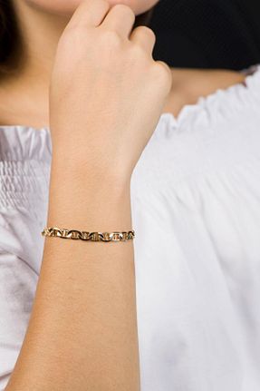 دستبند جواهر زرد زنانه فلزی Soobepark - کد 47971667