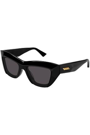 عینک آفتابی مشکی زنانه UV400 Bottega Veneta - کد 742849598