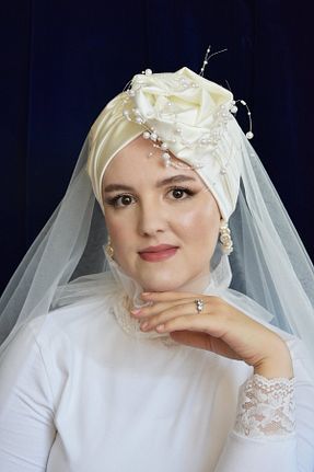 شال سفید زنانه میکرو ساتن ARTİZİA - کد 742908319