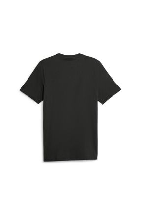 تی شرت مشکی مردانه رگولار تکی کد 743151750