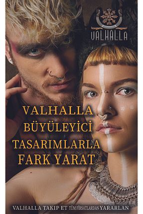 پیرسینگ طوسی زنانه Valhalla - کد 743332260