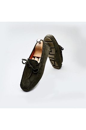 کفش کلاسیک خاکی مردانه جیر İBAY - کد 743860087