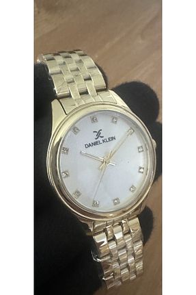 ساعت مچی زرد زنانه 31-35 میلی متر Daniel Klein - کد 744033813