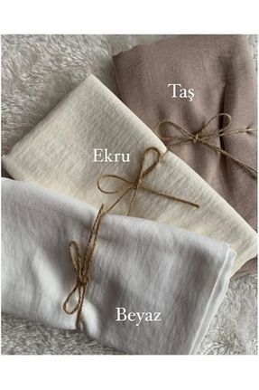 شال طوسی زنانه پنبه ای feronis - کد 744368743