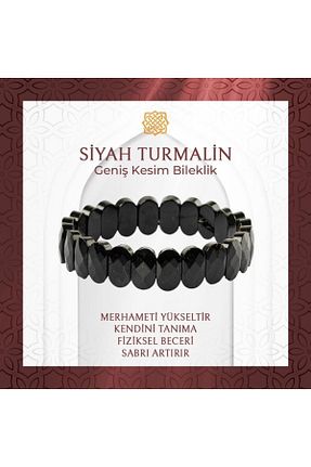 دستبند جواهر سفید زنانه سنگ طبیعی Saff Doğal Taş - کد 744377255